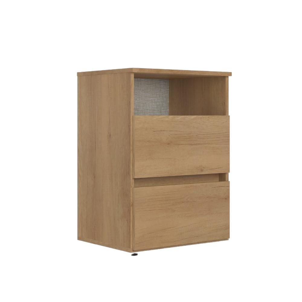 Mesa de Cabeceira 2 Gavetas Condessa THB - 1