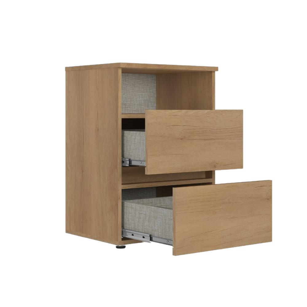 Mesa de Cabeceira 2 Gavetas Condessa THB - 2