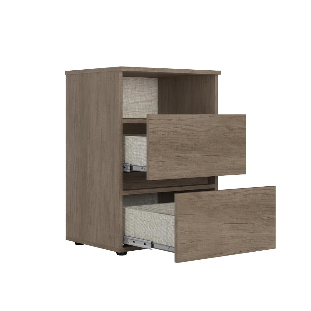 Mesa de Cabeceira 2 Gavetas Condessa THB - 2