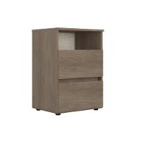 Mesa de Cabeceira 2 Gavetas Condessa THB - 1