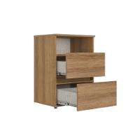 Mesa de Cabeceira 2 Gavetas Condessa THB - 2