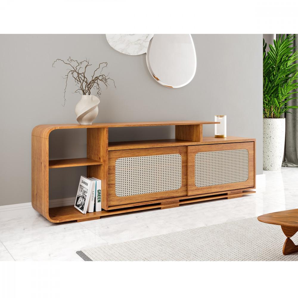 Rack para TV até 75 Polegadas 2 Portas Suecia Viero - 1