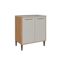 Balcão para Cooktop 4 Bocas 2 Portas com Tampo Jade Delmarco - 2