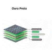 Colchão Casal 138cm Espuma D28 Ouro Preto Gazin - 3