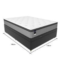 Cama Box Baú Casal 138cm Molas Ensacadas Tower JSW Hf V25 Gazin - 3