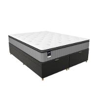 Cama Box Baú Queen 158cm Molas Ensacadas Tower JSW Hf V25 Gazin - 2