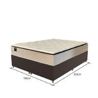 Cama Box Baú King Size 193cm Molas Ensacadas JSW Love Story HF25 Gazin - 3