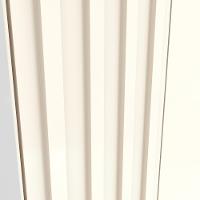 Guarda Roupa Casal Ripado com Espelho 6 Portas com Pés Napoli Henn - 6