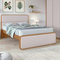 Cama Casal 140cm MDF Loop Lopas - 1