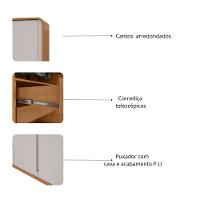 Guarda Roupa Casal 6 Portas MDF Loop Lopas - 6