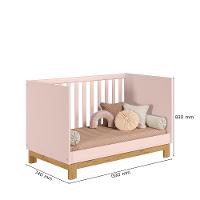 Berço Mini Cama Q Encanto Slim Qmovi - 5