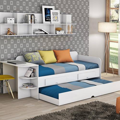 Bicama Solteiro com Nicho Lateral Helena Permobili