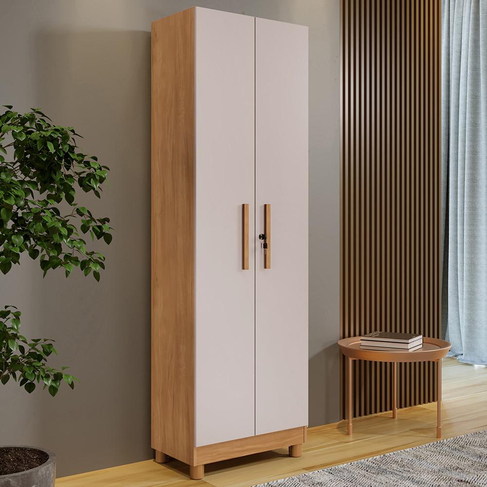 Armário Multiuso 2 Portas com Pés Sparta Benetil - 1