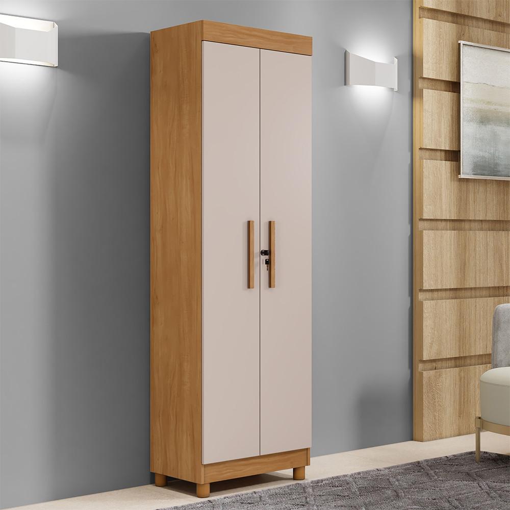 Armário Multiuso 2 Portas com Pés New Roma Benetil - 1