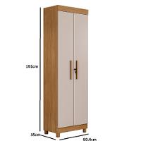 Armário Multiuso 2 Portas com Pés New Roma Benetil