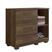 Cômoda 4 Gavetas 1 Porta com Pés Florença Benetil - 3