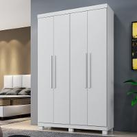 Guarda Roupa Solteiro 4 Portas com Pés Milão Benetil - 1