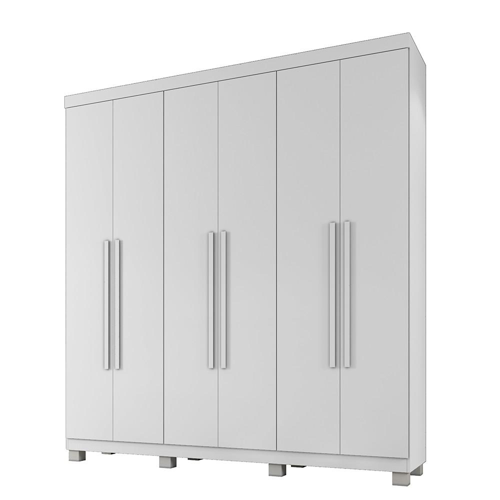 Guarda Roupa Casal 6 Portas com Pés Milão Benetil - 2