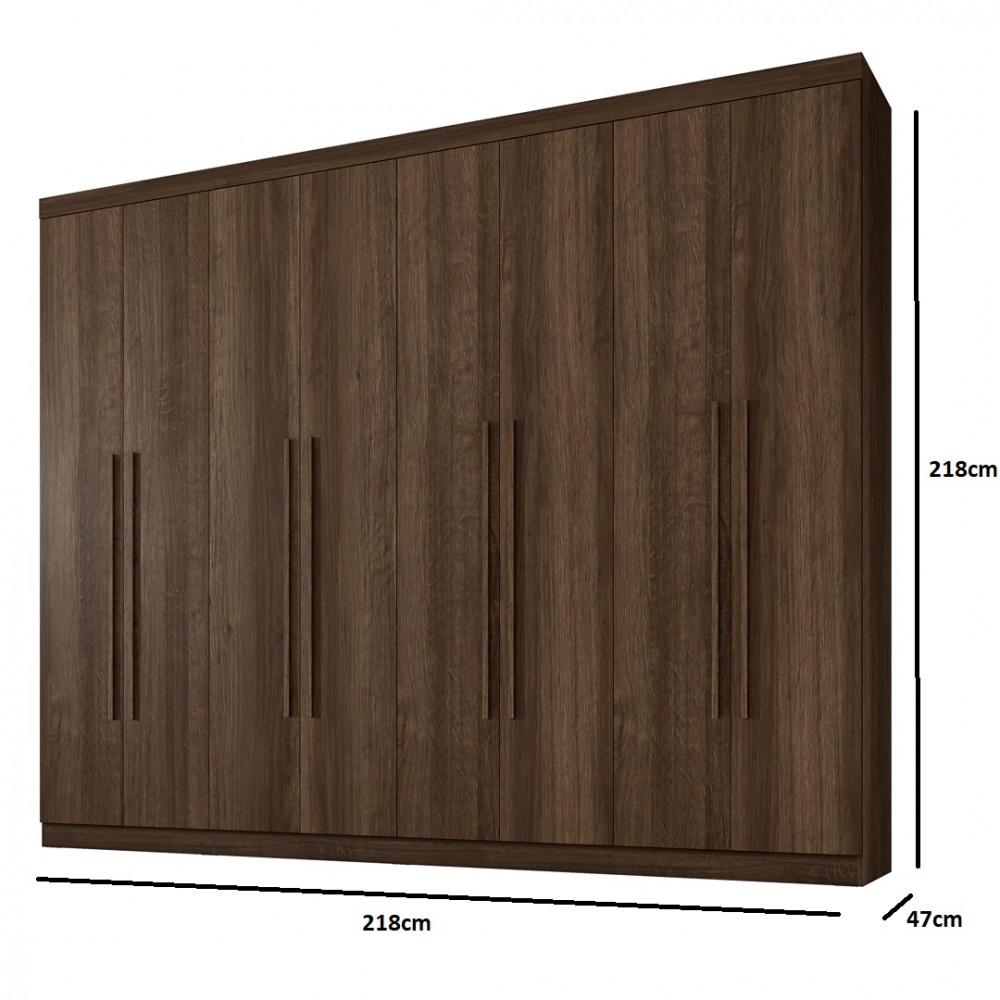 Guarda Roupa Casal 8 Portas New Premium Benetil - 4