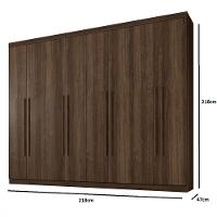 Guarda Roupa Casal 8 Portas New Premium Benetil