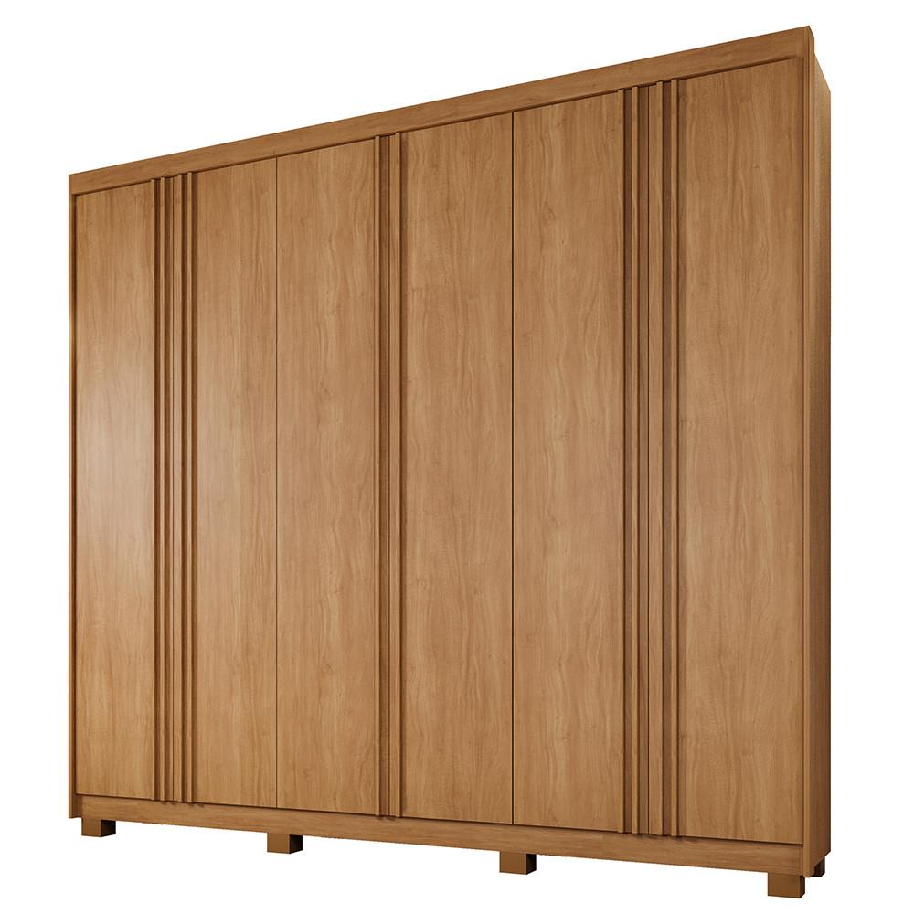 Guarda Roupa Casal 6 Portas com Pés Lisboa Benetil - 2