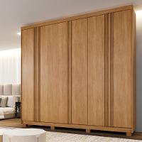 Guarda Roupa Casal 6 Portas com Pés Lisboa Benetil - 1