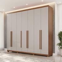 Guarda Roupa Casal 7 Portas com Pés Istambul Benetil - 1