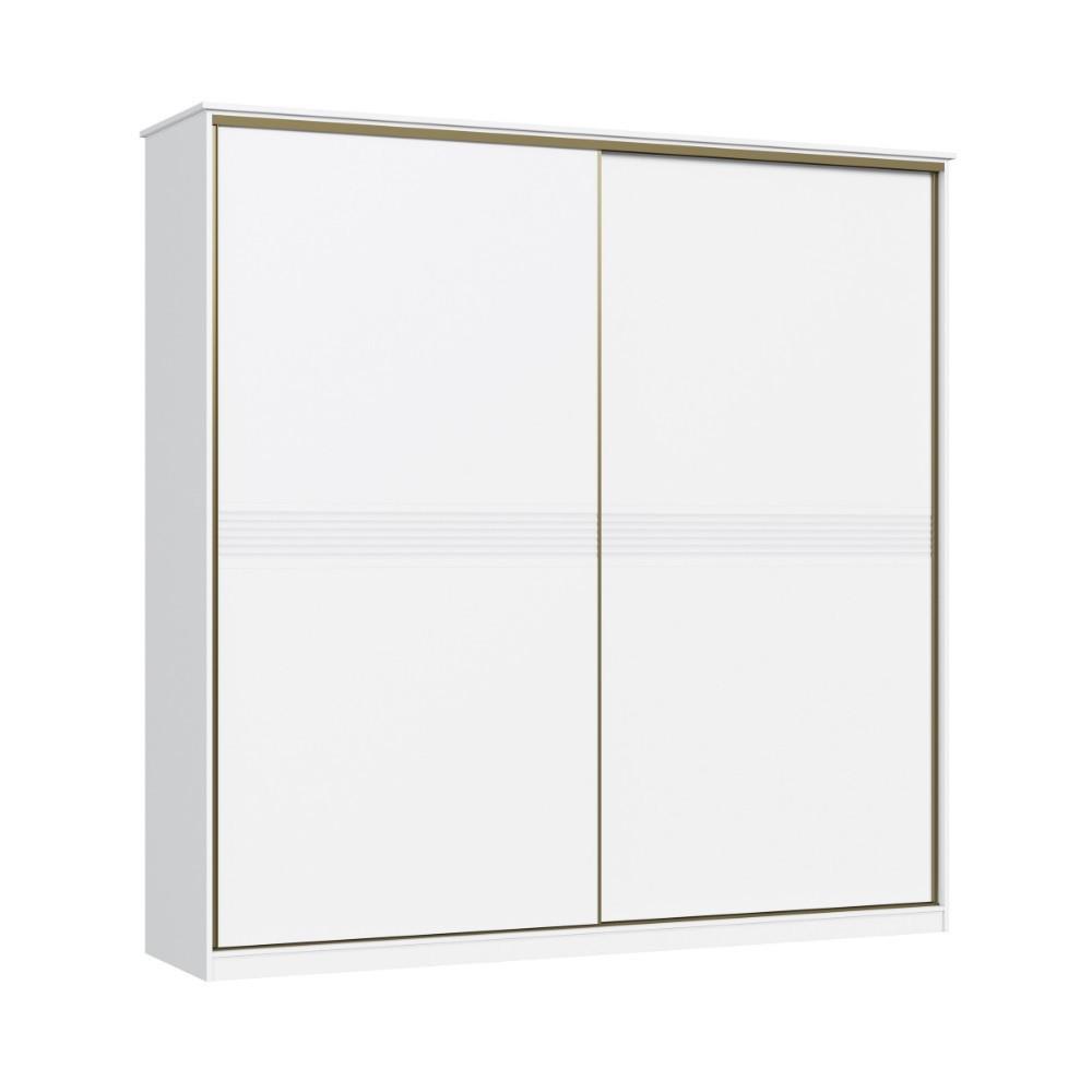 Guarda Roupa Casal 2 Portas de Correr Coliseu Móveis Castro - 2