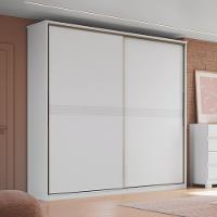 Guarda Roupa Casal 2 Portas de Correr Coliseu Móveis Castro - 1