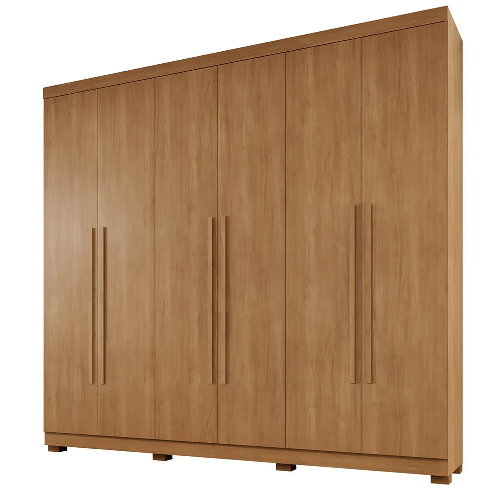 Guarda Roupa Casal 6 Portas com Pés New Master Benetil - 2