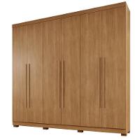 Guarda Roupa Casal 6 Portas com Pés New Master Benetil - 2