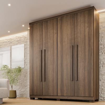 Guarda Roupa Casal 4 Portas com Pés Filadelfia Benetil