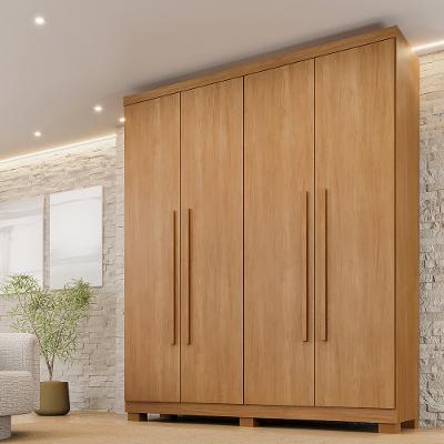 Guarda Roupa Casal 4 Portas com Pés Filadelfia Benetil
