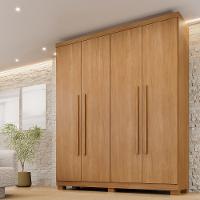 Guarda Roupa Casal 4 Portas com Pés Filadelfia Benetil - 1