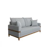 Sofá 3 Lugares 200cm Linho Kazu Bexs Estofados - 2