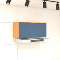 Armário Aéreo 1 Porta Basculante 80cm em MDF Florença Móveis Sul - 4