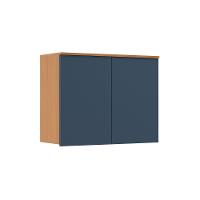 Armário Aéreo 2 Portas 80cm em MDF Florença Móveis Sul - 1