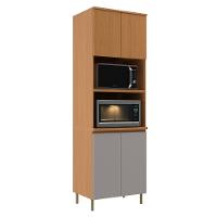 Paneleiro Torre Quente 4 Portas Em MDF Florença Móveis Sul - 1