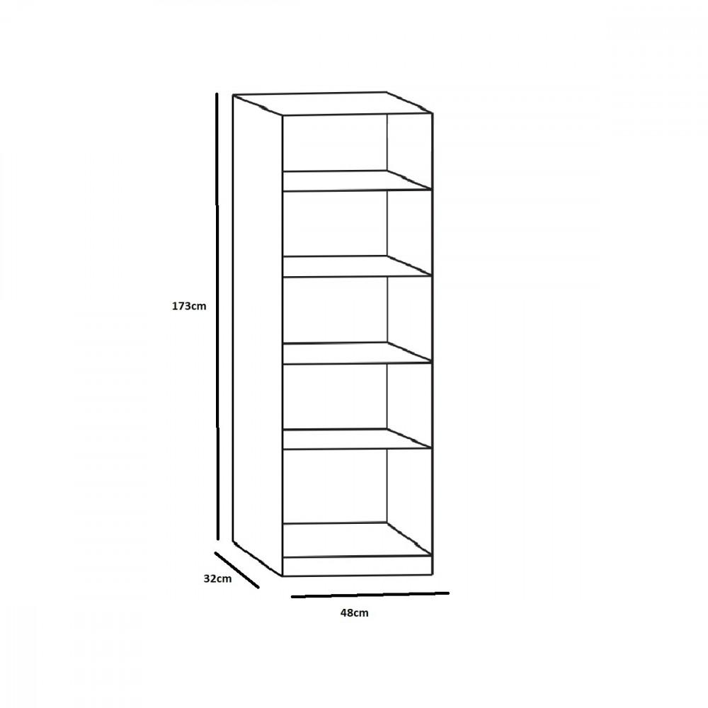 Armário Multiuso 2 Portas Chile Faimec - 4