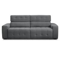 Sofá 3 Lugares Retrátil Reclinável 230cm Veludo Atualle Ferguile - 3