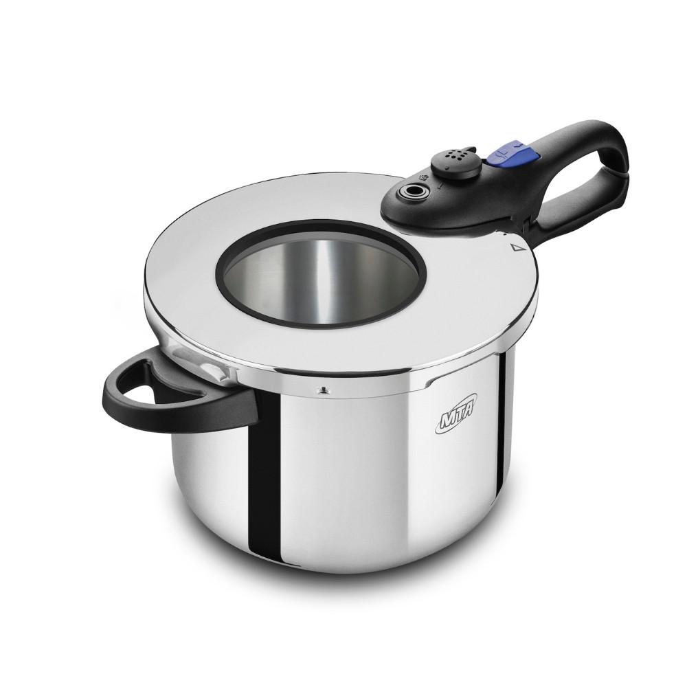 Panela de Pressão MTA Inox Indução com Visor N22 6020 6L - 1