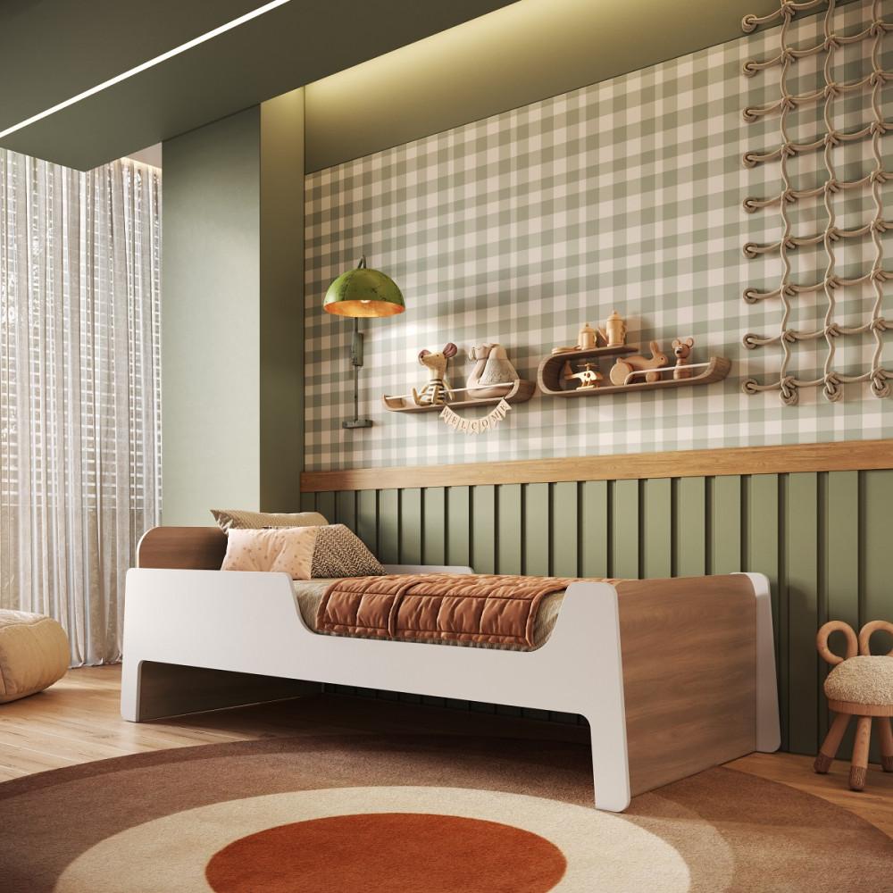 Cama Infantil em MDF Mick Mobikasa - 1
