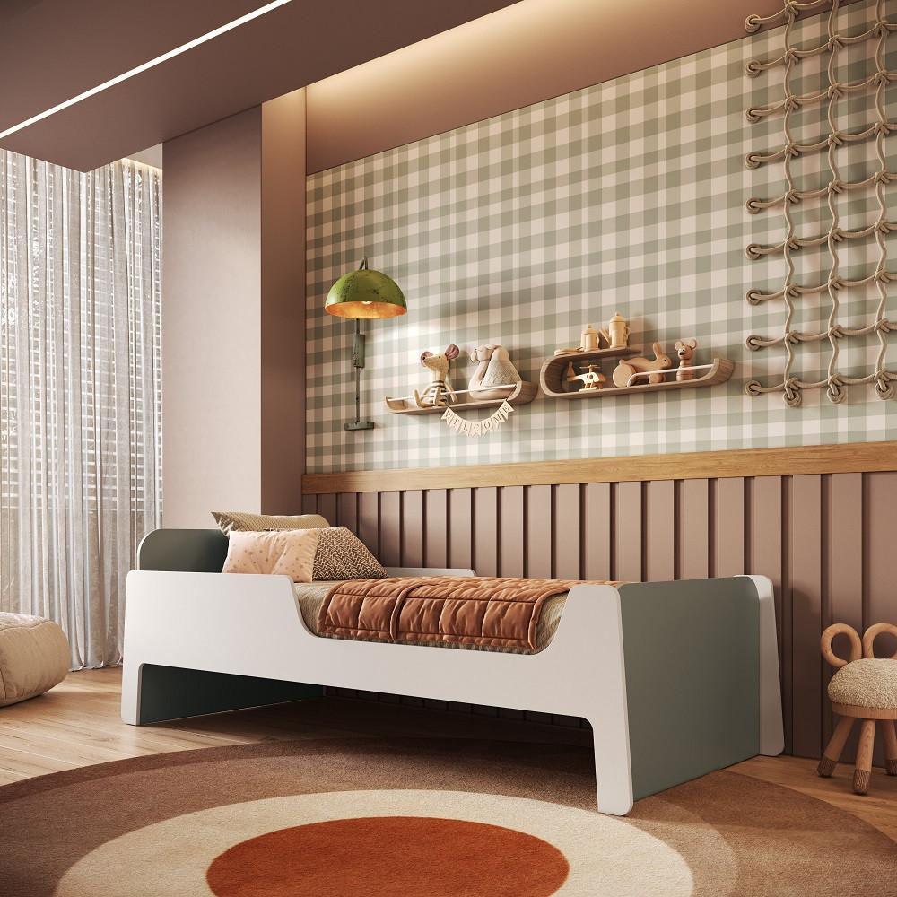 Cama Infantil em MDF Mick Mobikasa - 1