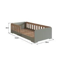 Cama Infantil Montessoriana em MDF Tony Mobikasa