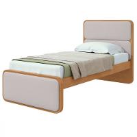 Cama Solteiro 90cm em MDF Loop Lopas - 2