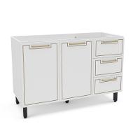 Balcão 2 Portas 3 Gavetas sem Tampo Amara Politorno Moveis - 1