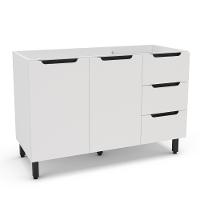 Balcão 2 Portas 3 Gavetas sem Tampo Meena Politorno Moveis - 1