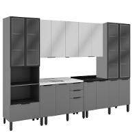 Cozinha Modulada 6 Peças sem Tampo Lumina Telasul - 2