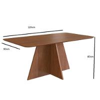 ConjuntoSala de Jantar Mesa 120cm e 4 Cadeiras Joli 150/14 Zamarchi - 6