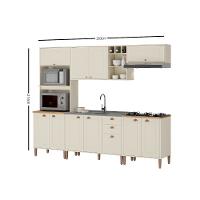 Cozinha Modulada 5 Peças sem Pia Tunisia Atualle - 4